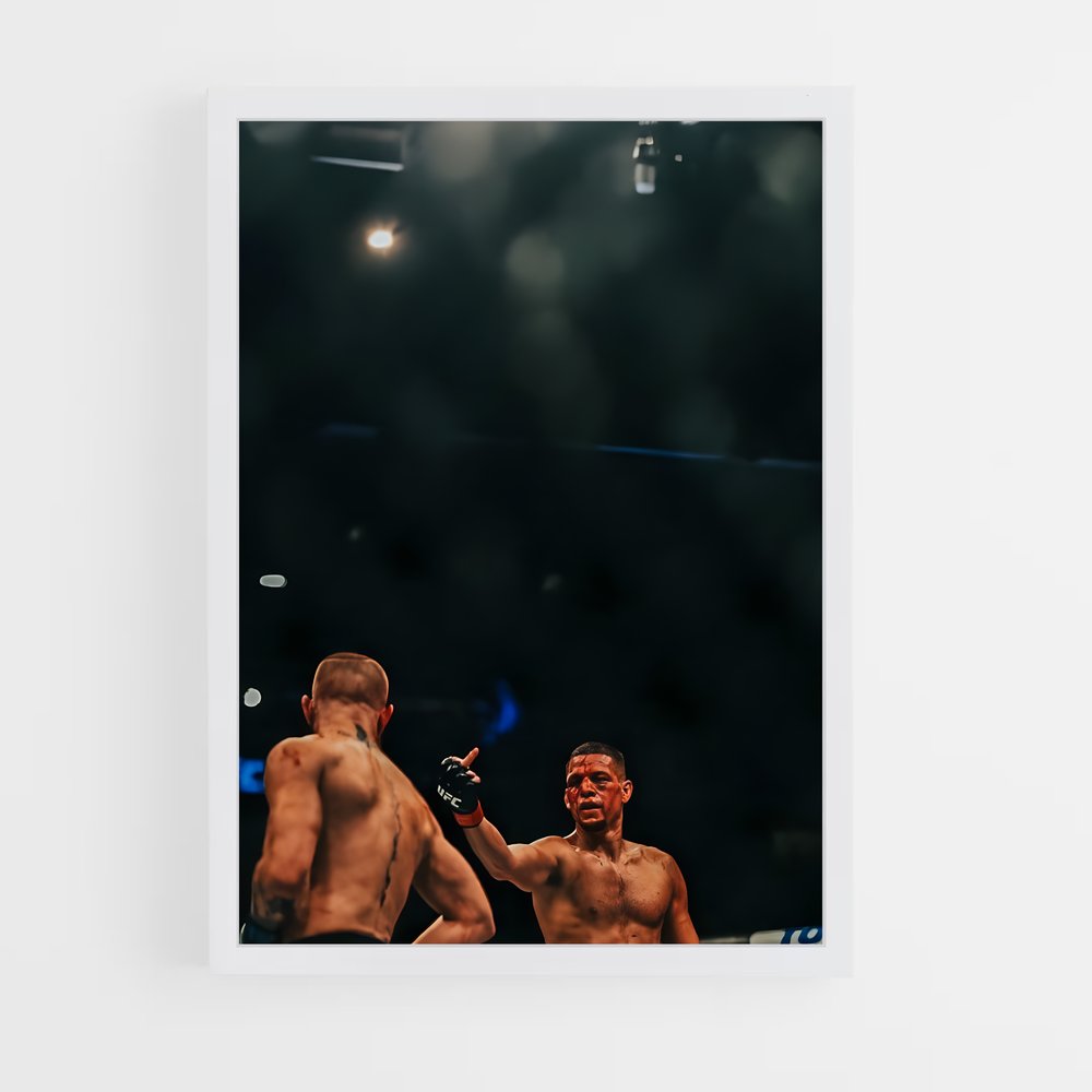 Poster Nate diaz – affiche MMA (vue 3)